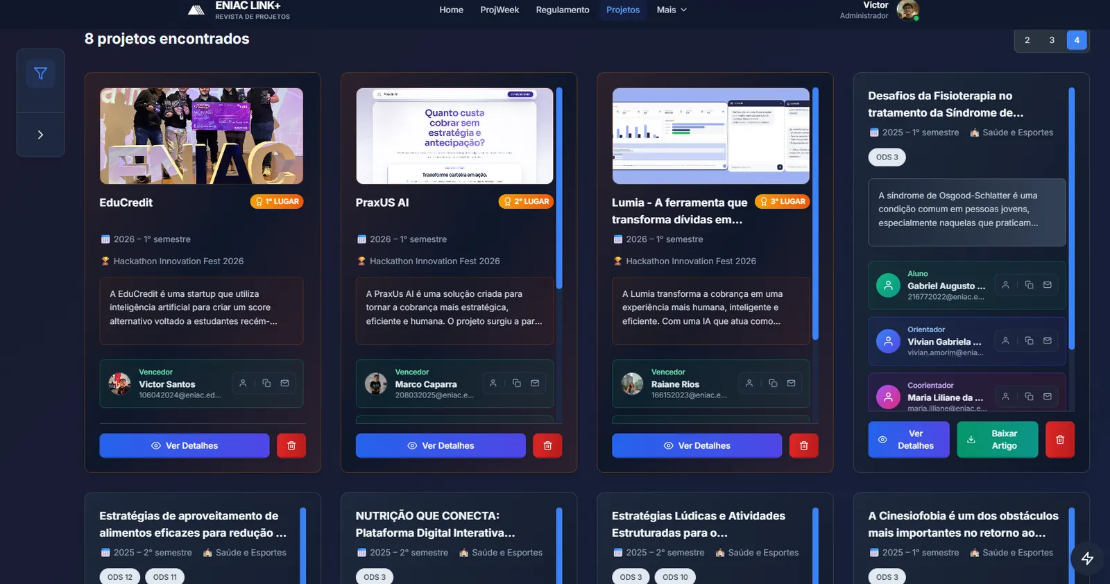 Revista Eniac Link+: Portal oficial de projetos acadêmicos do Eniac (imagem 2)